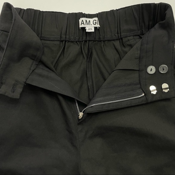 New! I.AM.GIA Cobain Cargo Black Pants Size XS - Picture 12 of 16